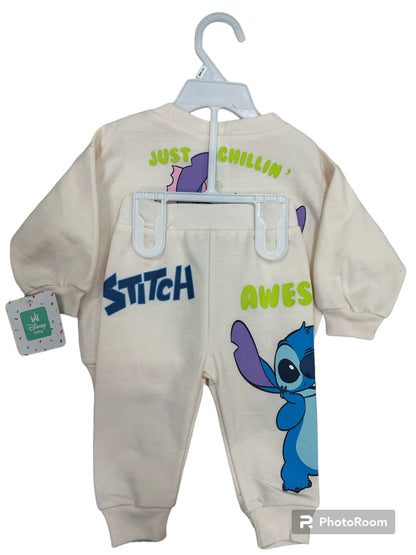 Disney Stitch Jogger Polar Ivory