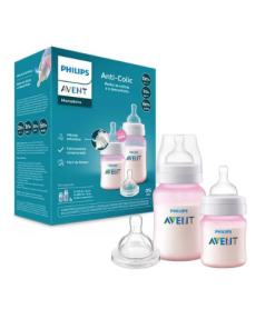 Set de Biberones Anticólicos 4/9oz, Philips Avent