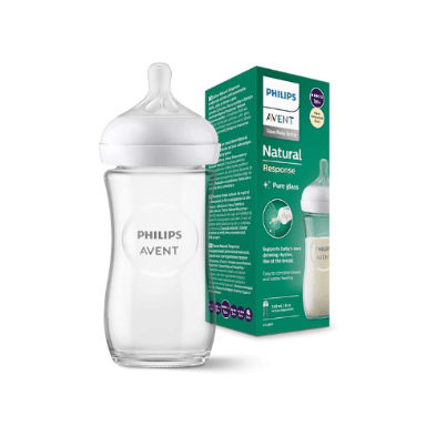 Philips Avent de 8 Oz Natural Response Vidrio