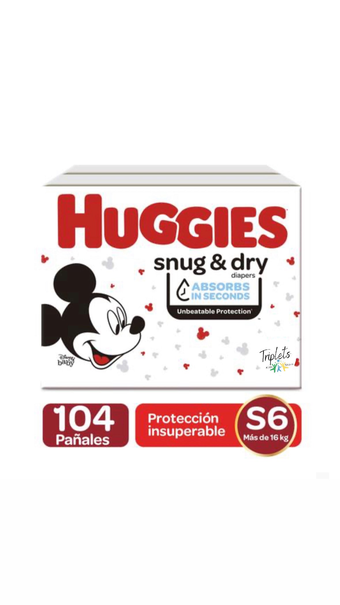 Huggies Pañales Snug & Dry