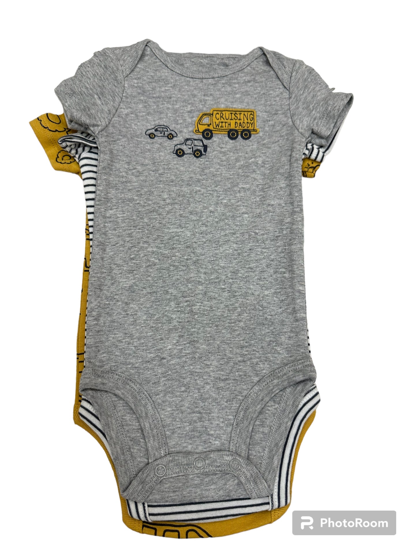 Carter's Set 3 onesies oro bus