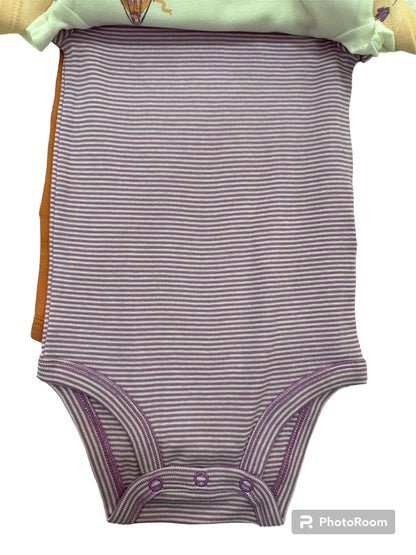 Carter's Set de 5 onesies Rosado/Morado