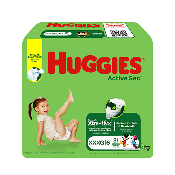 HUGGIES ACTIVE SEC MEGA SPK