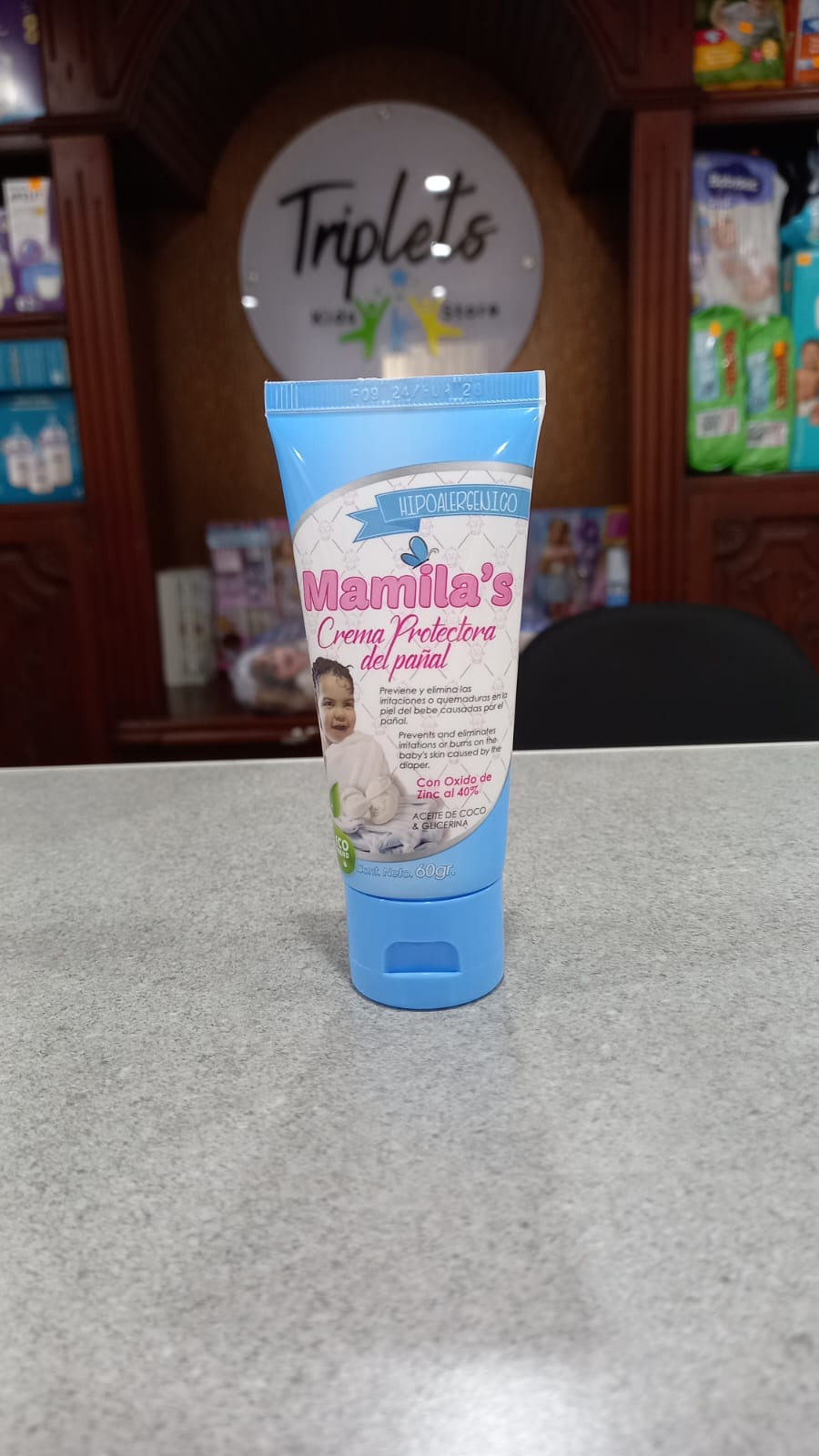 Crema Protectora para el Pañal, 2 oz, Mamila's