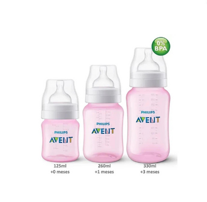 Set de Biberones Anticólicos 4/9/11oz, Philips Avent